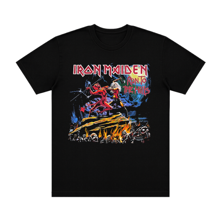 Run To The Hills Black Tshirt