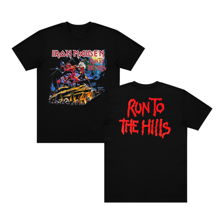 Run To The Hills Black Tshirt