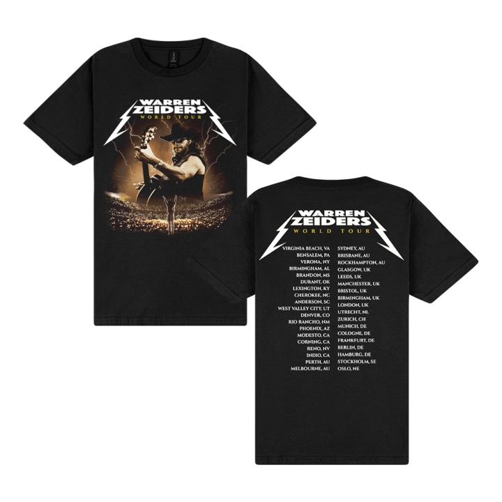 Tour Black Tshirt