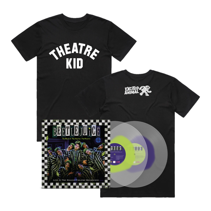 Beetlejuice The Musical Live At The Regent Theatre (Melbourne) Vinyl 2LP + Theatre Kid Tshirt (AU)