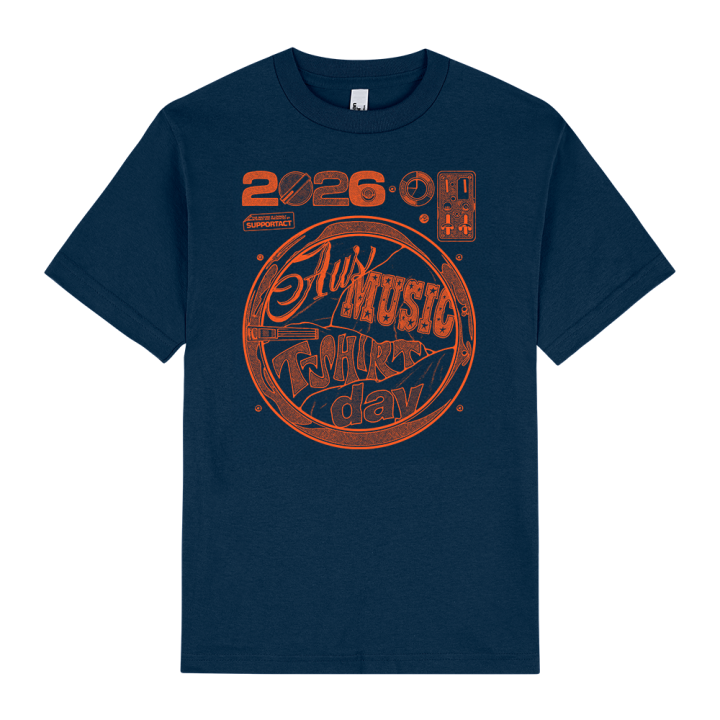 AusMusic T-Shirt Day × Sebi White (MONO)