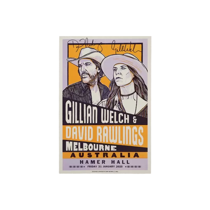 POSTER AUSTRALIAN TOUR- UNSIGNED COPIES