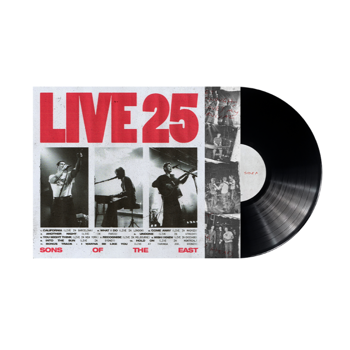 Live 25 - Black Vinyl LP