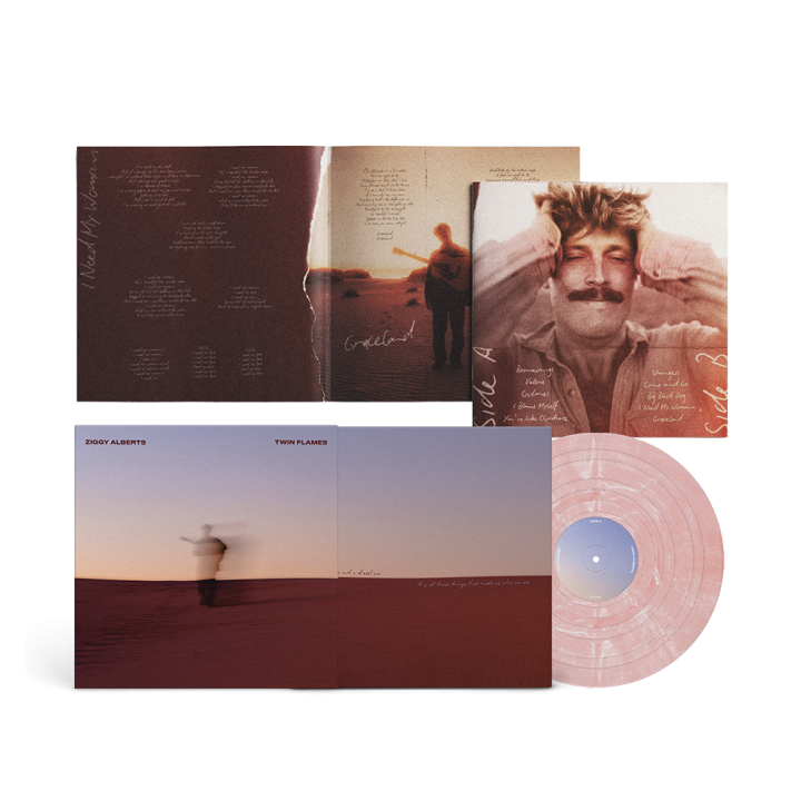 Twin Flames - Powder Pink Vinyl LP