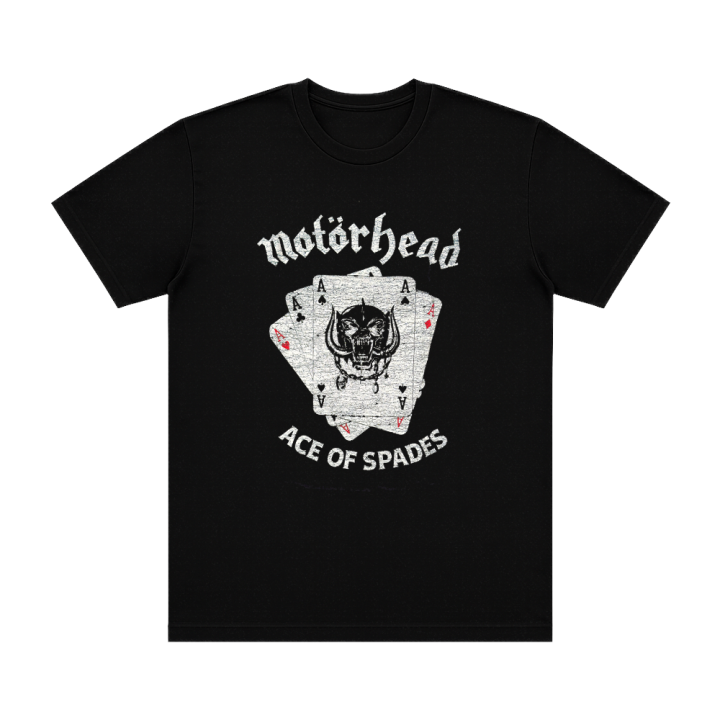 Flat War Pig Aces Black Tshirt