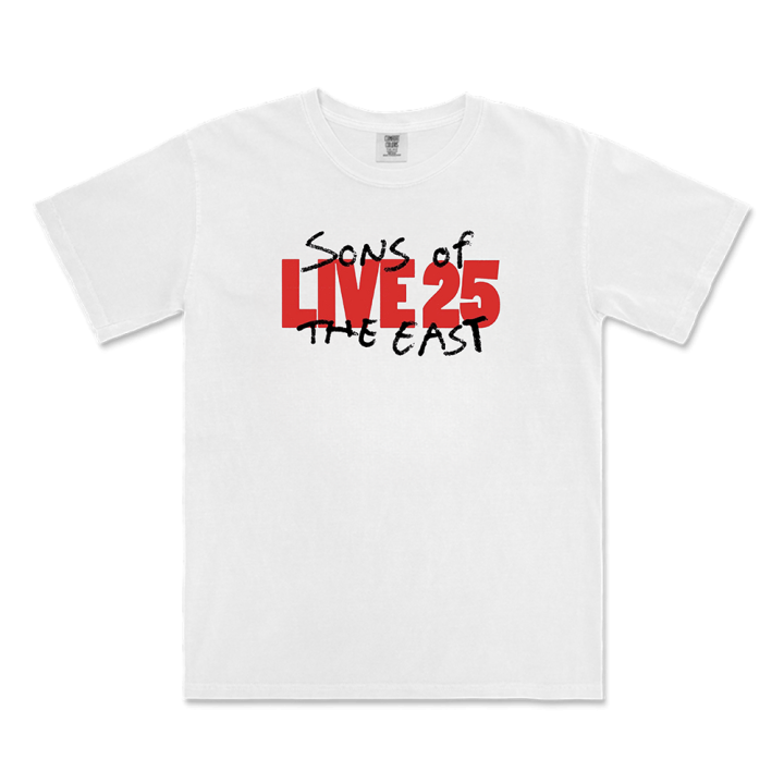 Live 25 - Black Vinyl LP + White Tshirt