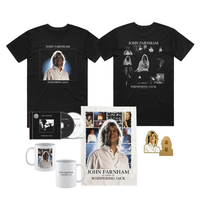 Whispering Jack 40th CD Bundle