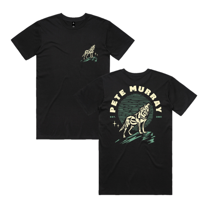 Wolf Black Tshirt