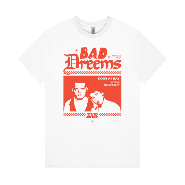 Dogs At Bay 10 Year White Tshirt