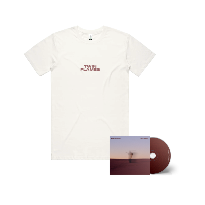 Twin Flames CD + Natural Tshirt