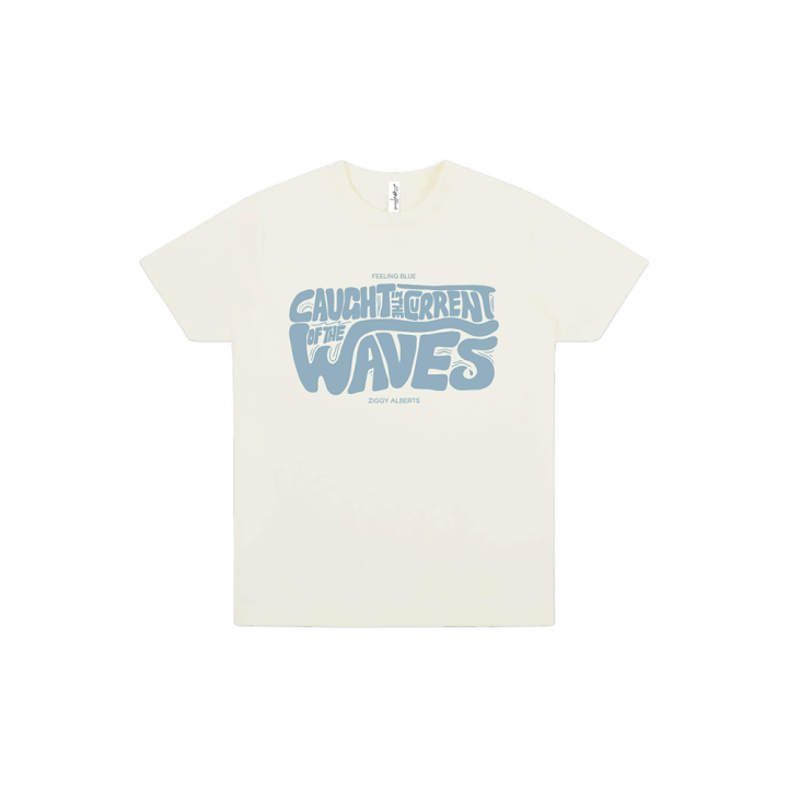 Feeling Blue White Kids Tee