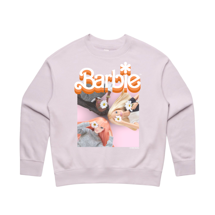 Women's Orchid sweater barbie dolls