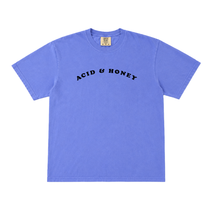 Acid &amp; Honey Flock Font Tshirt