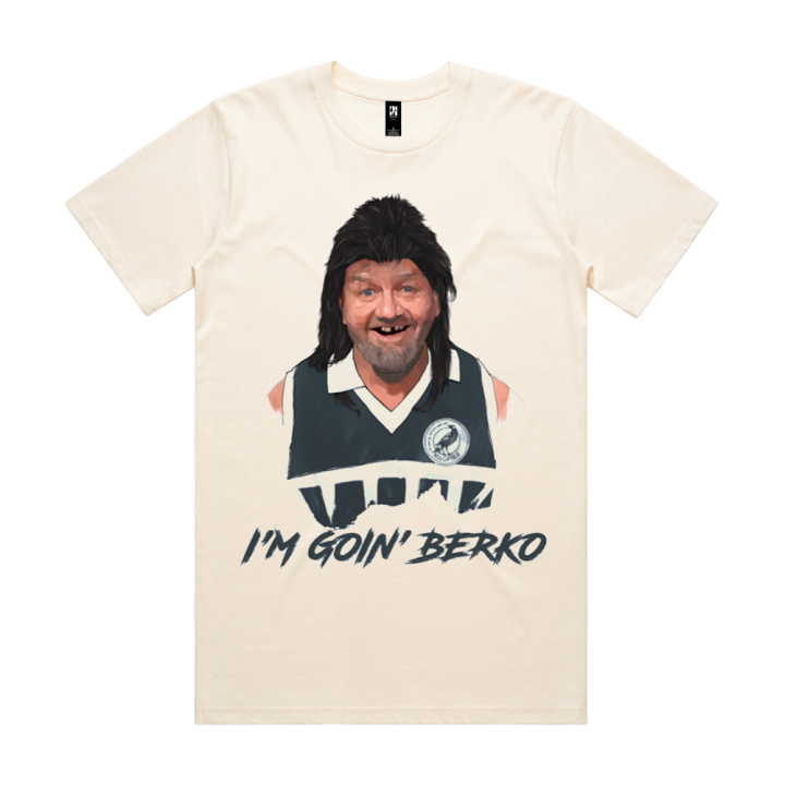 GAVIN MUNTBERY/Going Berko Ecru Tshirt