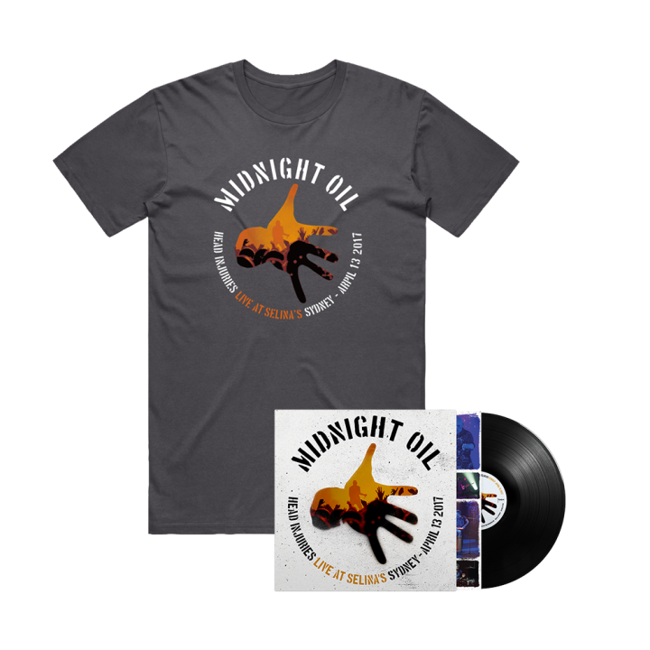 Head Injuries (Live At Selina's) Vinyl LP + Charcoal Tshirt