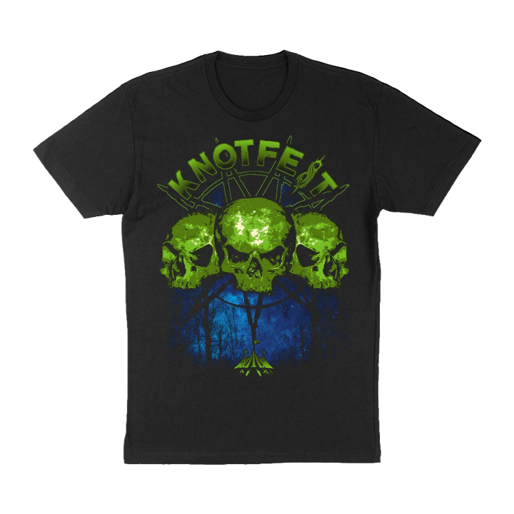Finland 3 Skulls 2022 Tour Black Tshirt