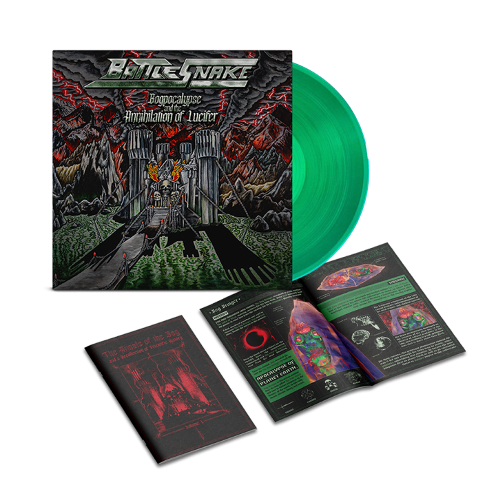 Bogpocalypse and the Annihilation of Lucifer Green Vinyl LP + Exclusive Battlesnake Lore Booklet