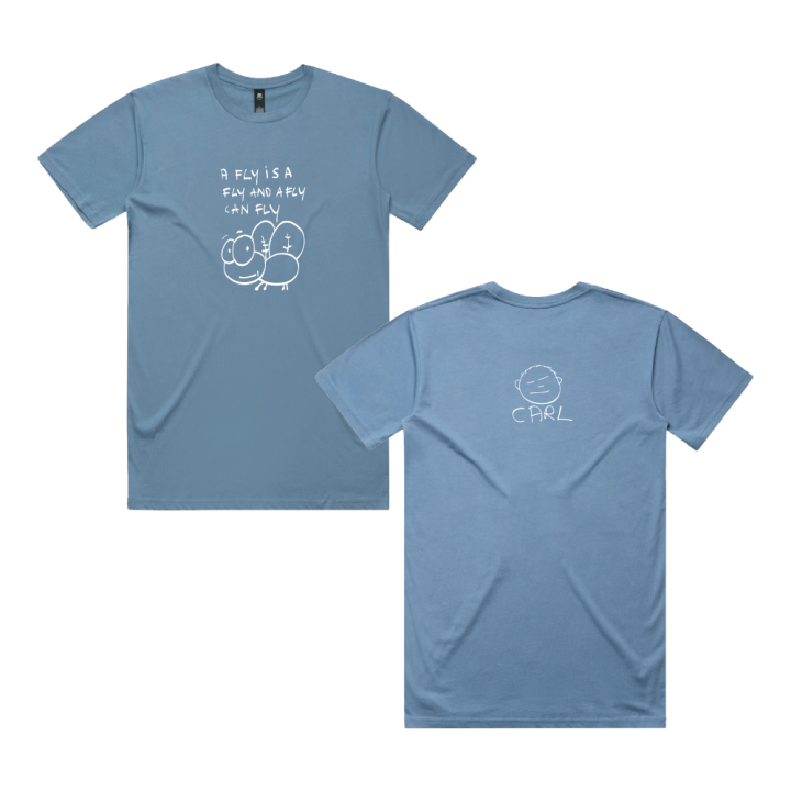 A Fly Is A Fly Blue Tshirt