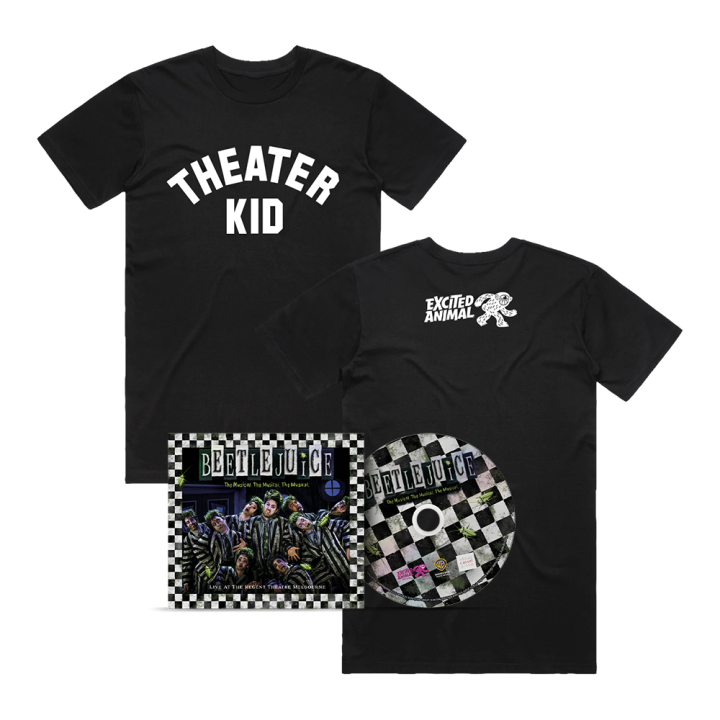 Beetlejuice The Musical (Melbourne) CD + Theater Kid Tshirt (USA)