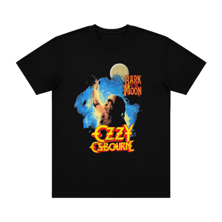Bark At The Moon Black Tshirt
