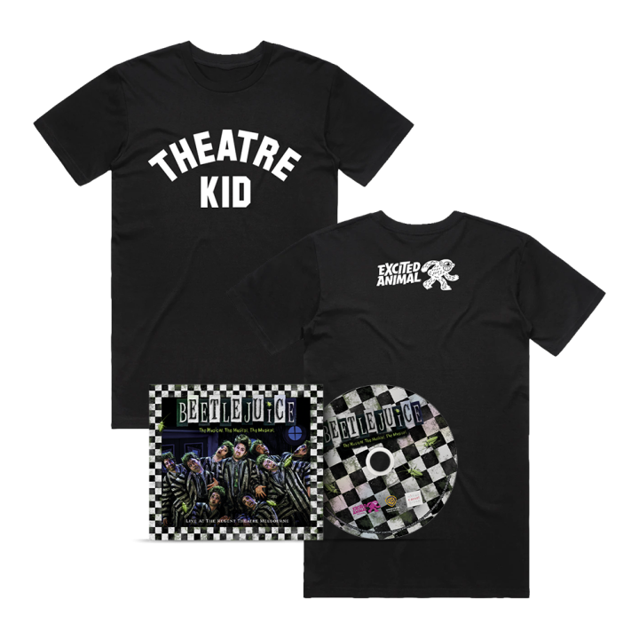 Beetlejuice The Musical (Melbourne) CD + Theatre Kid Tshirt (AU)