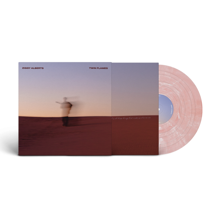 Twin Flames - Powder Pink Vinyl LP + Natural Tshirt