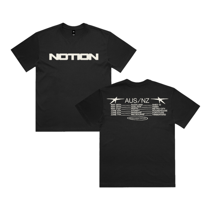 Tour Black Tshirt
