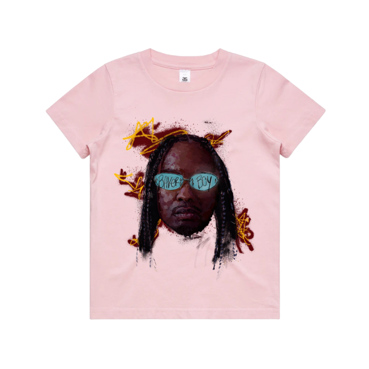DJANDJAY Youth Pink Tee