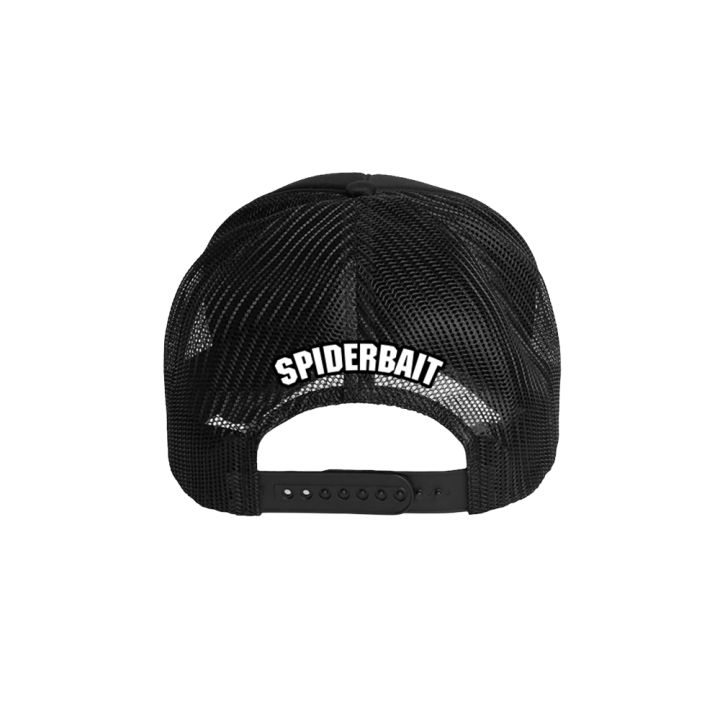 BLACK TRUCKER HAT