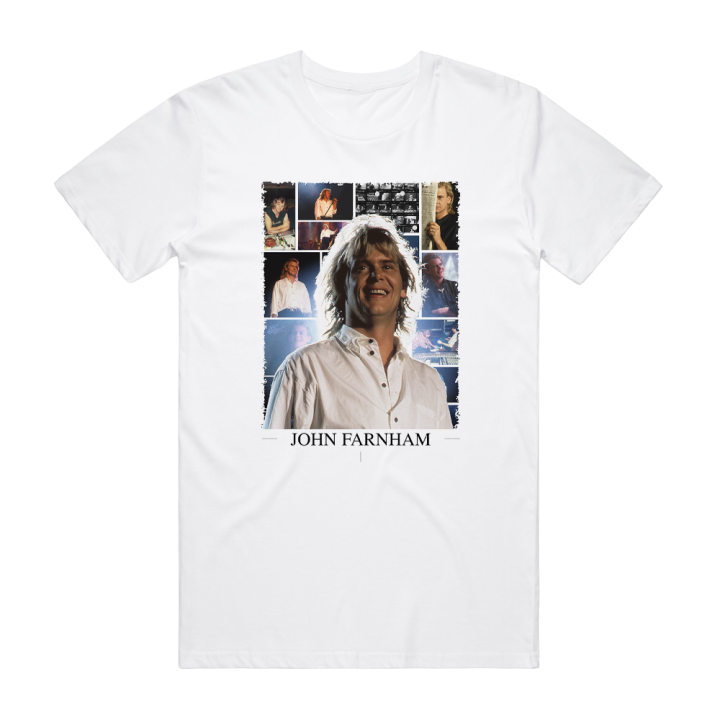 Whispering Jack Collage White Tshirt