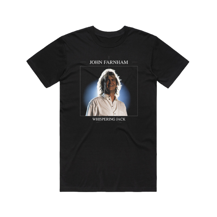 Whispering Jack Photo Black Tshirt