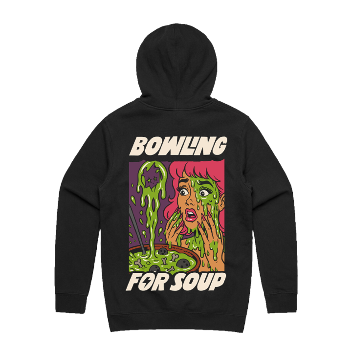 SLIME BLACK HOODIE