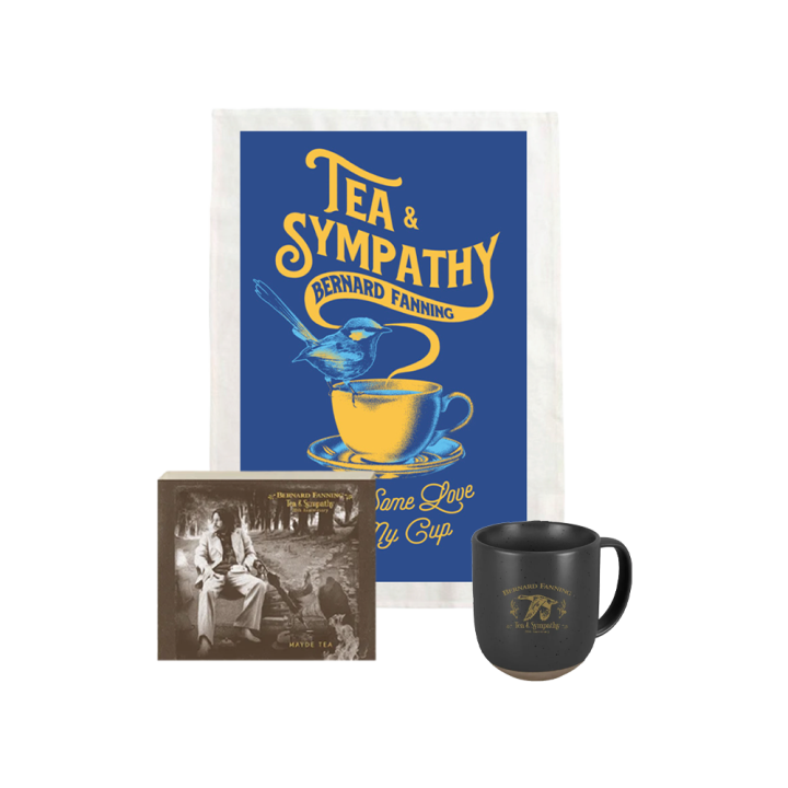 Blue Wren Tea Towel + Tea Set + Mug