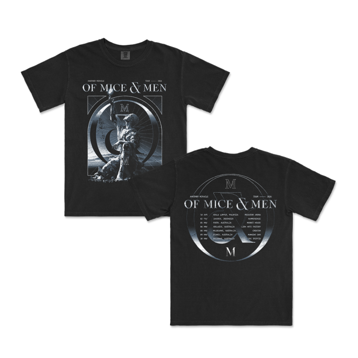 ANOTHER MIRACLE TOUR BLACK TSHIRT