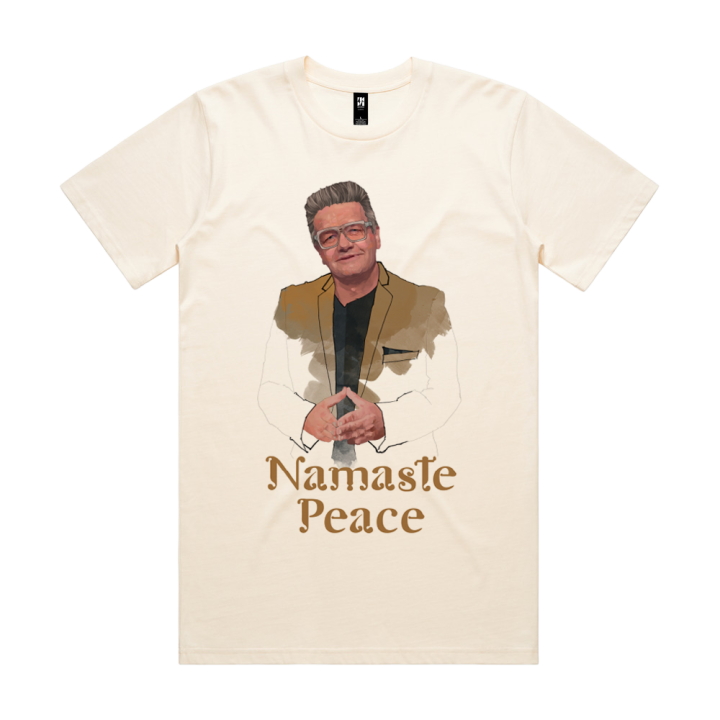 TYLER WALL/Namaste  Ecru Tshirt