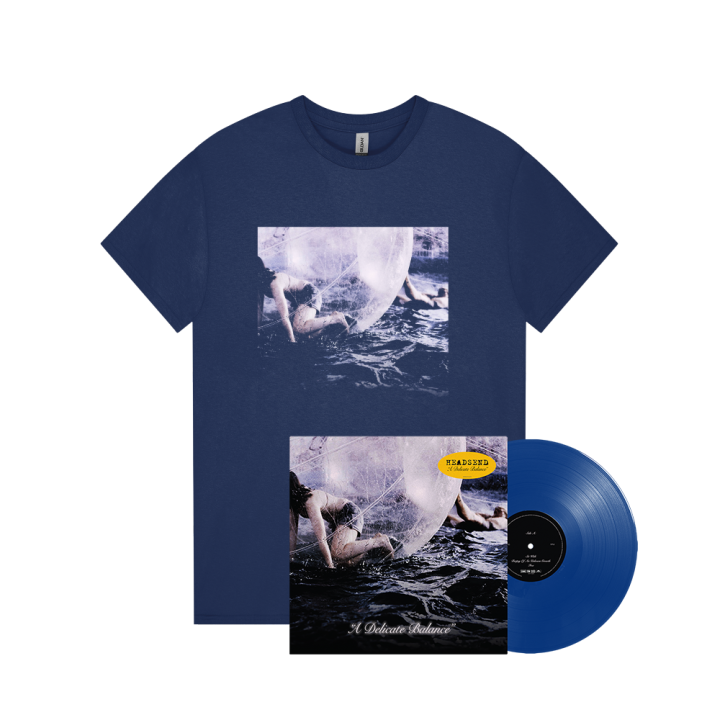 A Delicate Balance - Transparent Blue Vinyl LP + Blue Tshirt