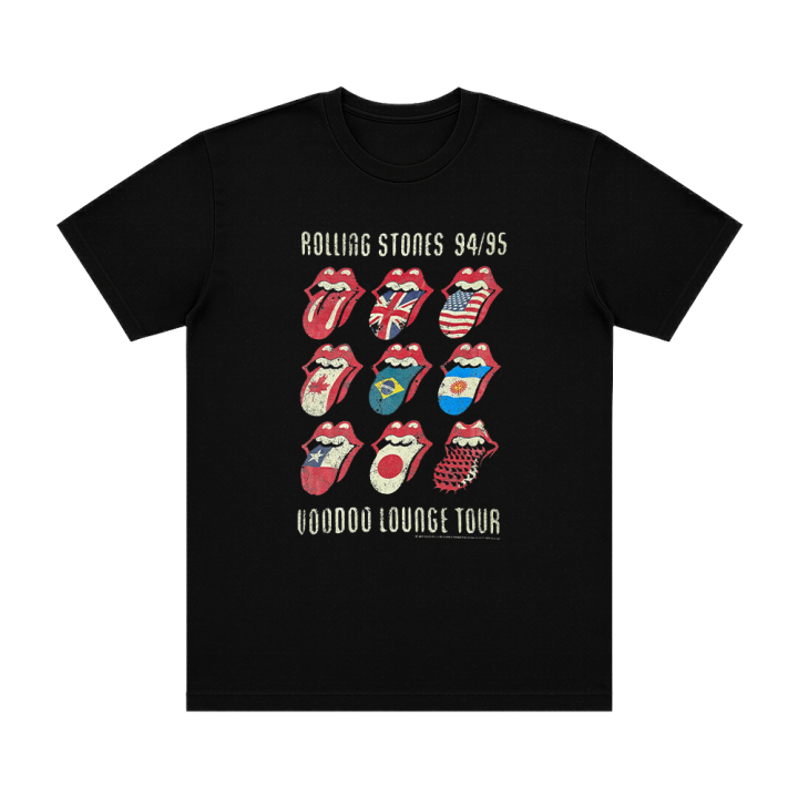 Voodoo Tongues Black Tshirt
