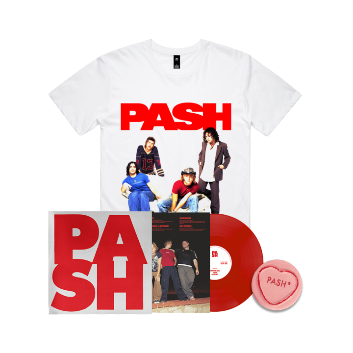 PASH EP VINYL + PHOTO TSHIRT + STICKER