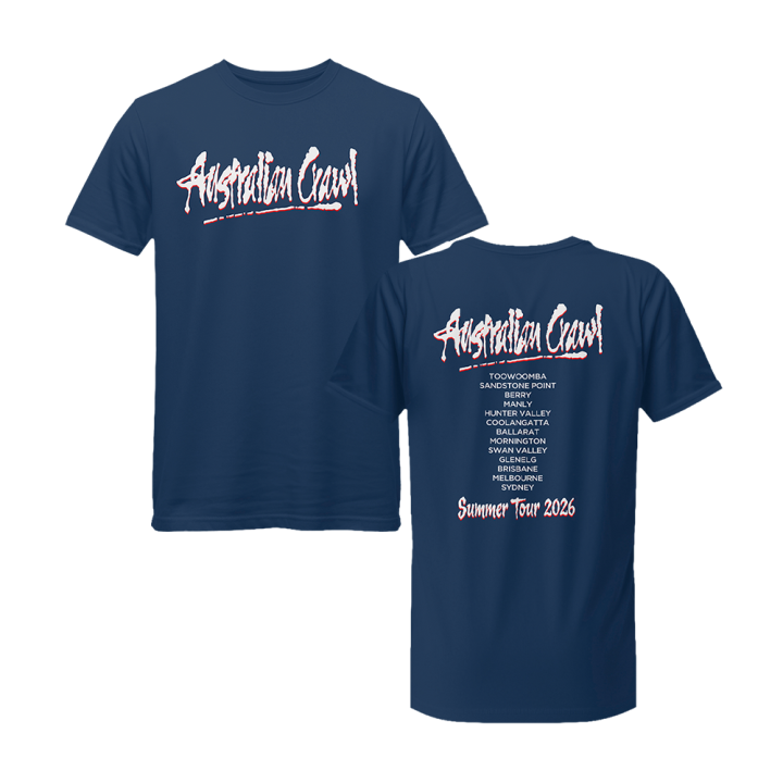 Logo Tour Cobalt Tshirt