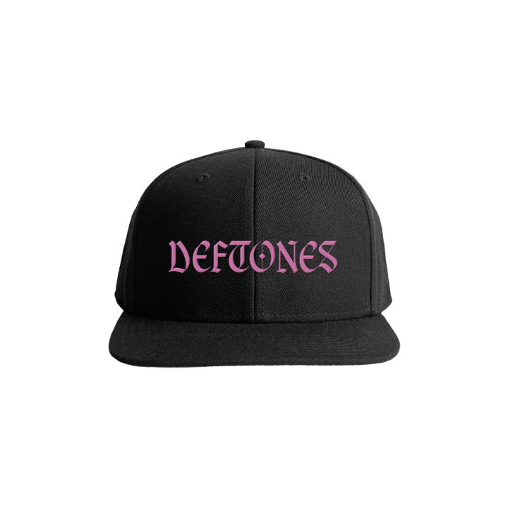 pink logo hat