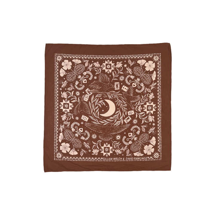 Brown Cowboy Bandana
