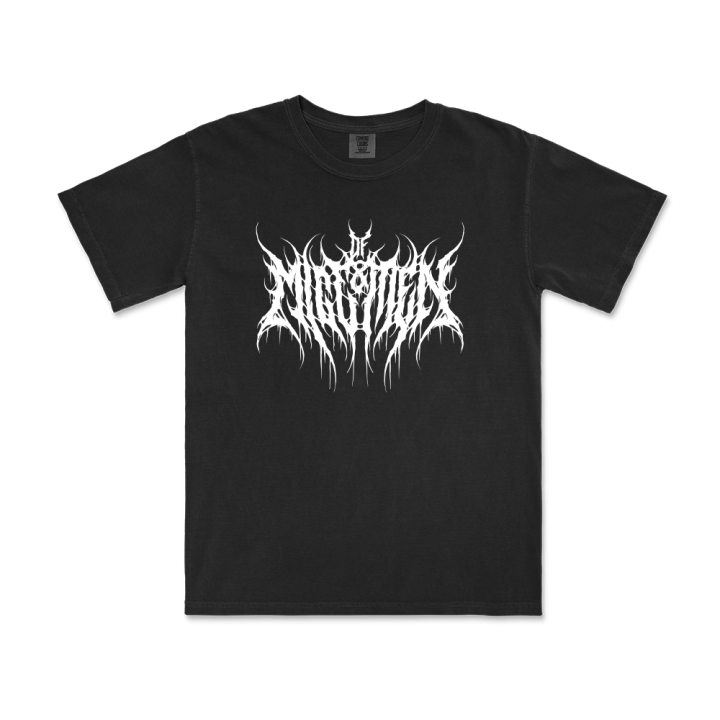 METAL LOGO BLACK TSHIRT