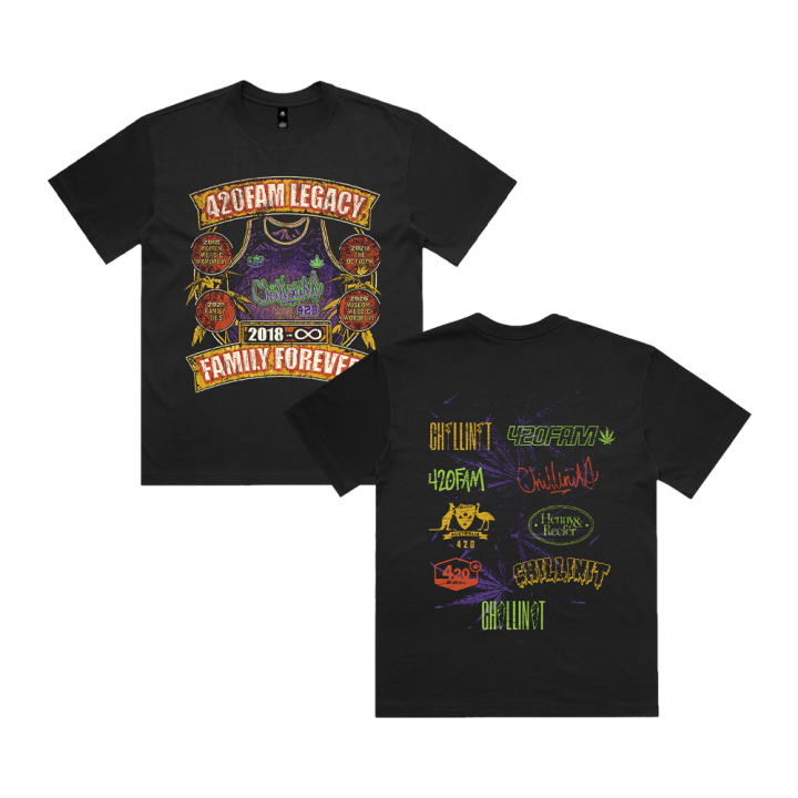 420Fam Legacy Black Tshirt