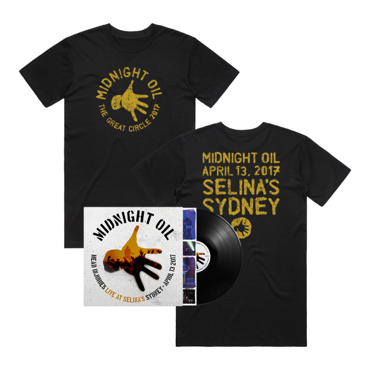 Head Injuries (Live At Selina's) Vinyl LP + Original Event Tshirt