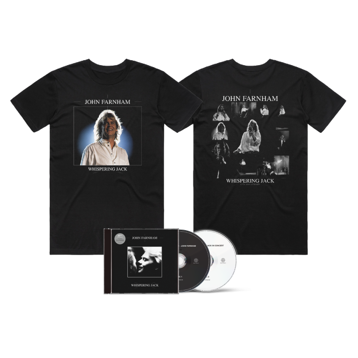 Whispering Jack 40th Anniversary 2CD + Tshirt