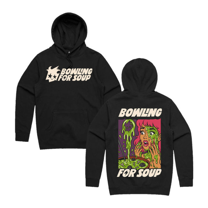 SLIME BLACK HOODIE