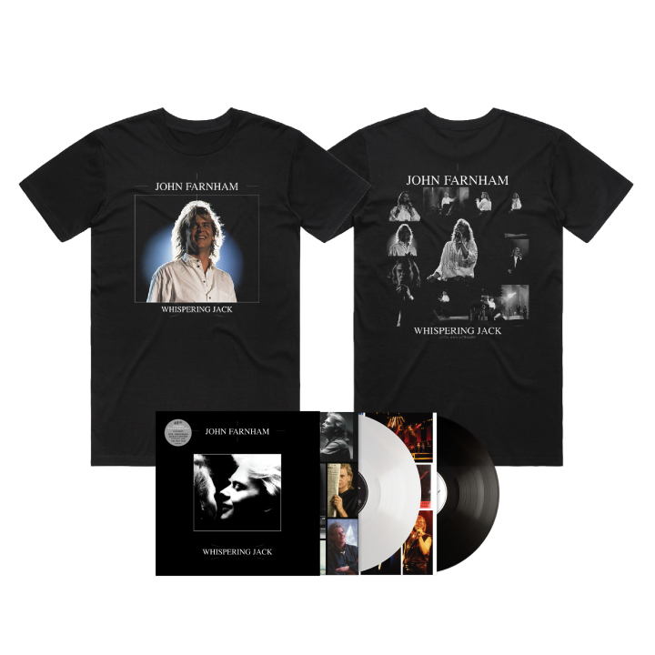 Whispering Jack 40th Anniversary 2LP (Numbered &amp; Limited) + Tshirt