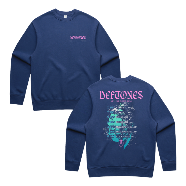 au / nz tour crewneck