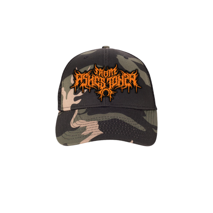 Black Camo Trucker