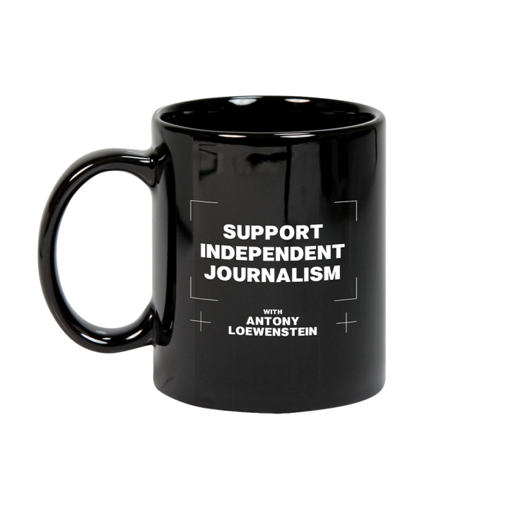 Critiquing Human Rights Violations Black Mug
